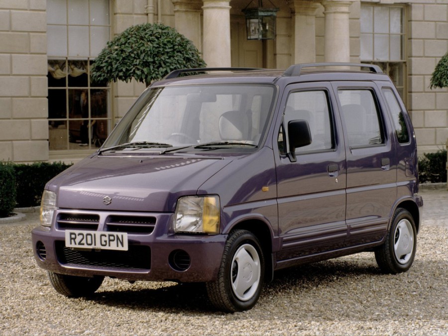 Suzuki Wagon R минивэн 5-дв., 1993–1999, 1 поколение, 0.7 turbo MT (61 л.с.), характеристики