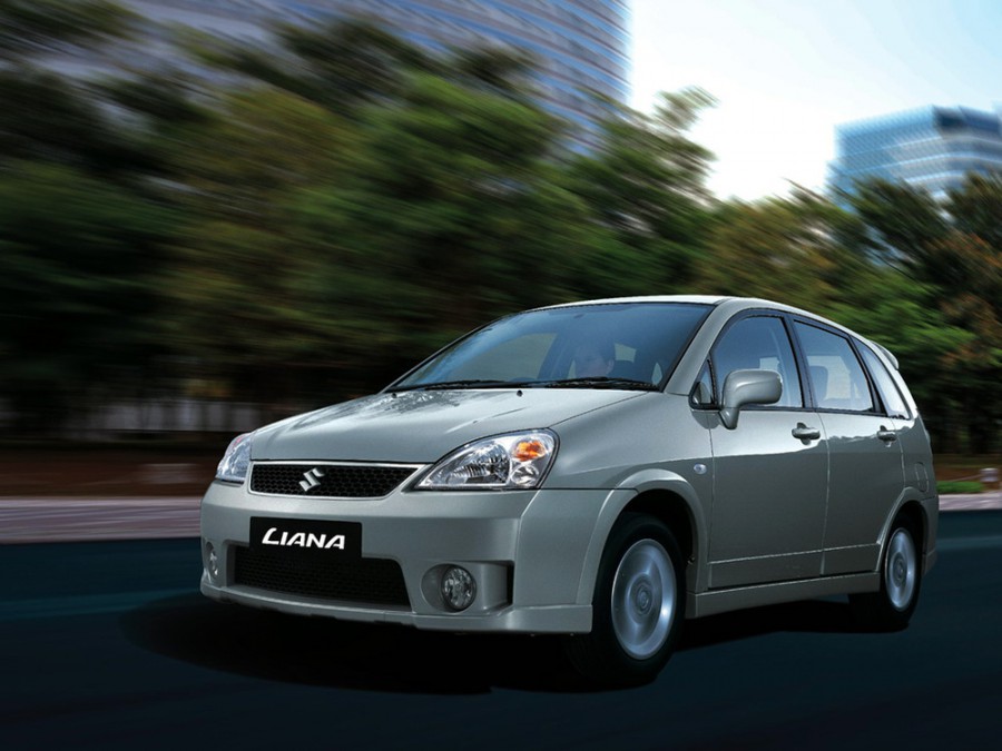 Suzuki Liana универсал, 2004–2007, 1 поколение [рестайлинг], 1.6 AT (106 л.с.), характеристики