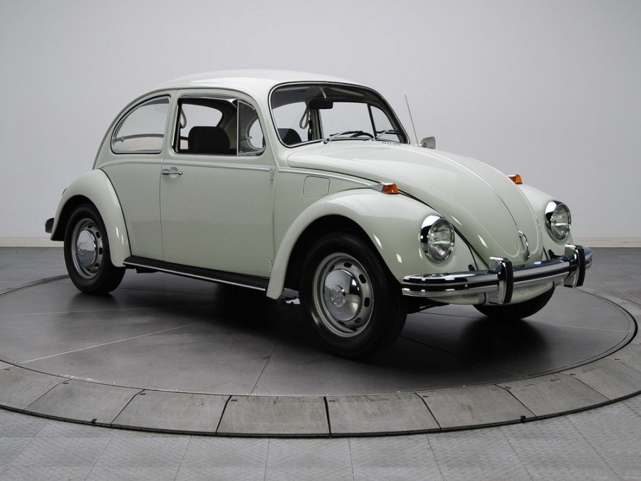Volkswagen Beetle седан, 1968–1973, 1200/1300/1500 [2-й рестайлинг], 1.3 MT (40 л.с.), характеристики