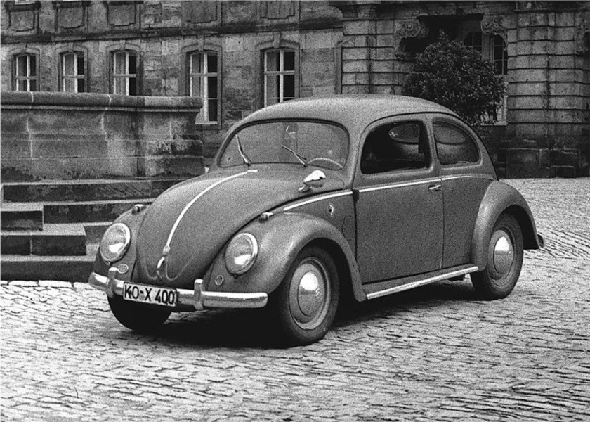 Volkswagen Beetle седан, 1946–1953, 1 поколение - отзывы, фото и характеристики на Car.ru