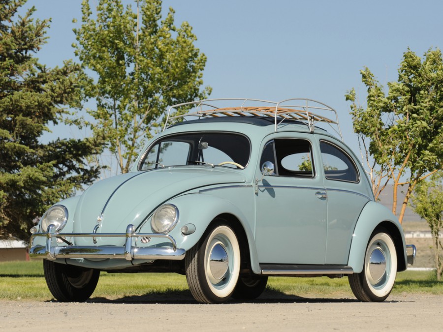 Volkswagen Beetle седан, 1953–1968, 1200/1300/1500 [рестайлинг], 1.3 AMT (40 л.с.), характеристики