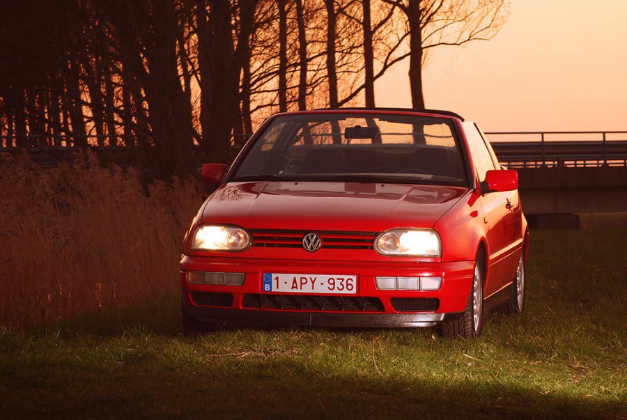 Volkswagen Golf кабриолет, 1991–1998, 3 поколение - отзывы, фото и характеристики на Car.ru