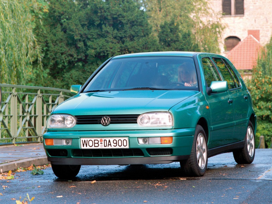 Volkswagen Golf хетчбэк 5-дв., 1991–1998, 3 поколение - отзывы, фото и характеристики на Car.ru