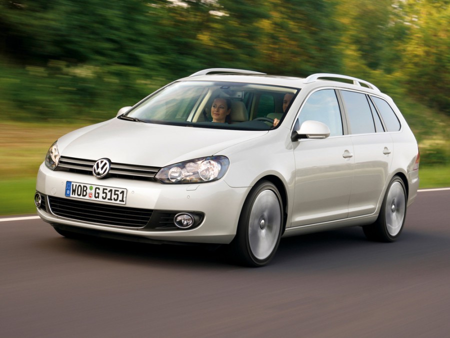 Volkswagen Golf универсал 5-дв., 2009–2014, 6 поколение - отзывы, фото и характеристики на Car.ru