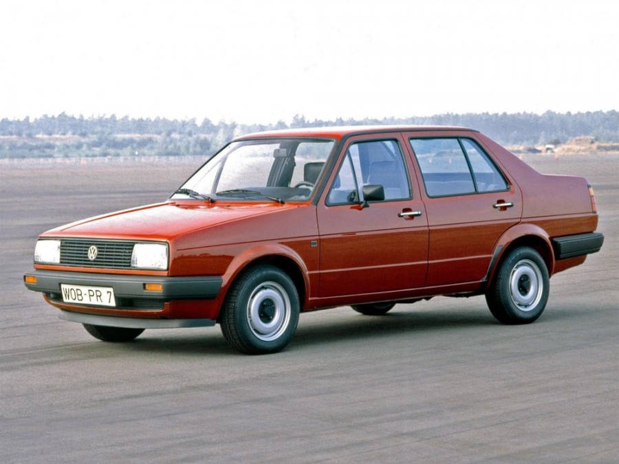 Volkswagen Jetta седан 4-дв., 1984–1987, 2 поколение, 1.6 MT (54 л.с.), характеристики