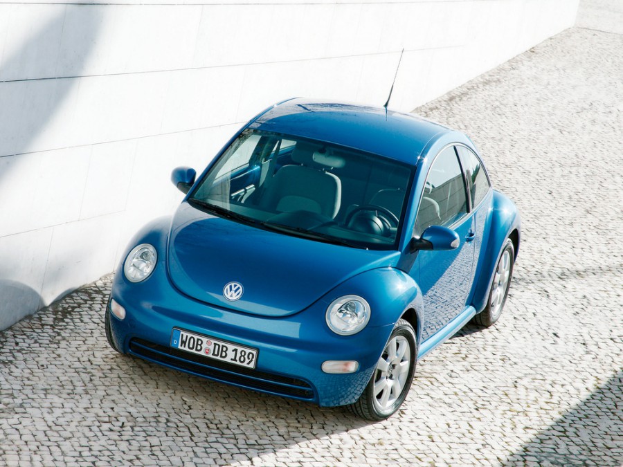 Volkswagen New Beetle хетчбэк 3-дв., 1998–2005, 1 поколение, 1.6 MT (100 л.с.), характеристики