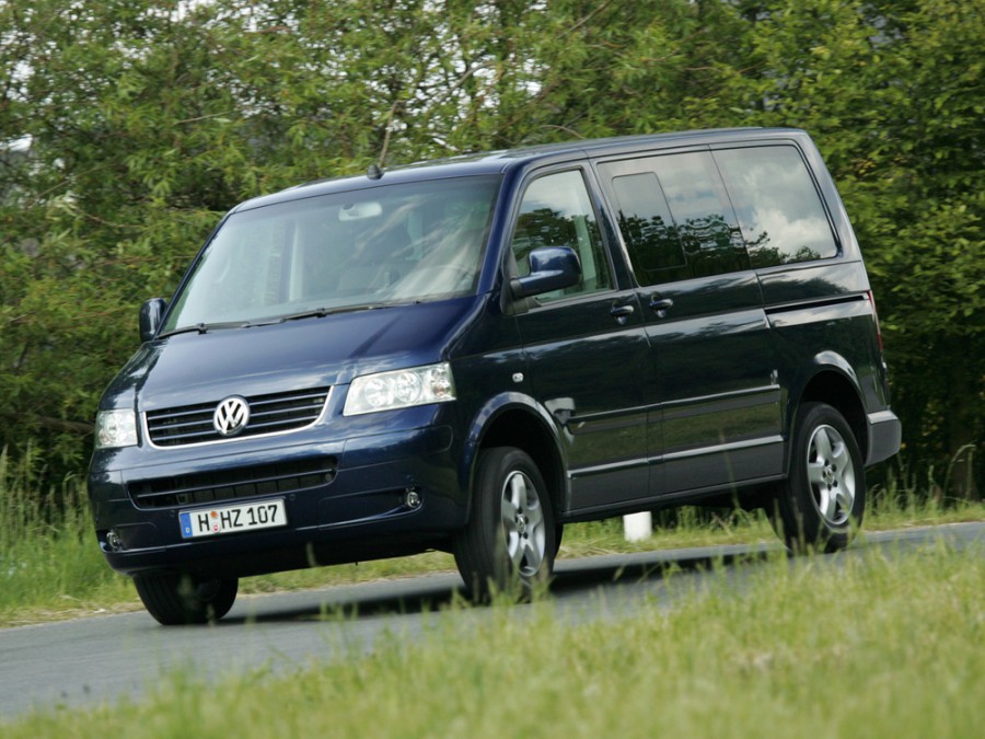 Volkswagen Multivan микроавтобус 5-дв., 2003–2016, T5, 3.2 MT 4Motion (235 л.с.), характеристики