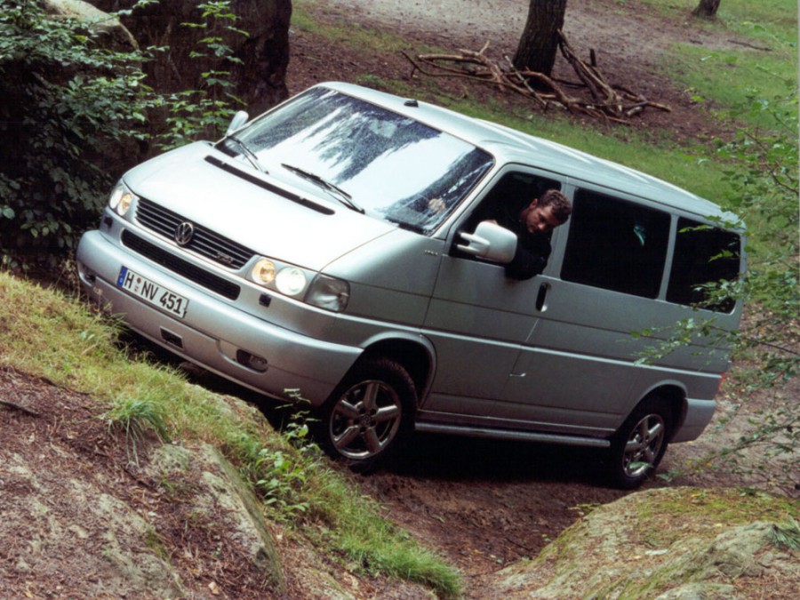 Volkswagen Multivan микроавтобус, 1994–2003, T4, 2.4 D MT (75 л.с.), характеристики