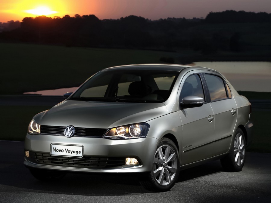 Volkswagen Voyage седан, 2012–2016, 3 поколение, 1.0 MT (72 л.с.), характеристики