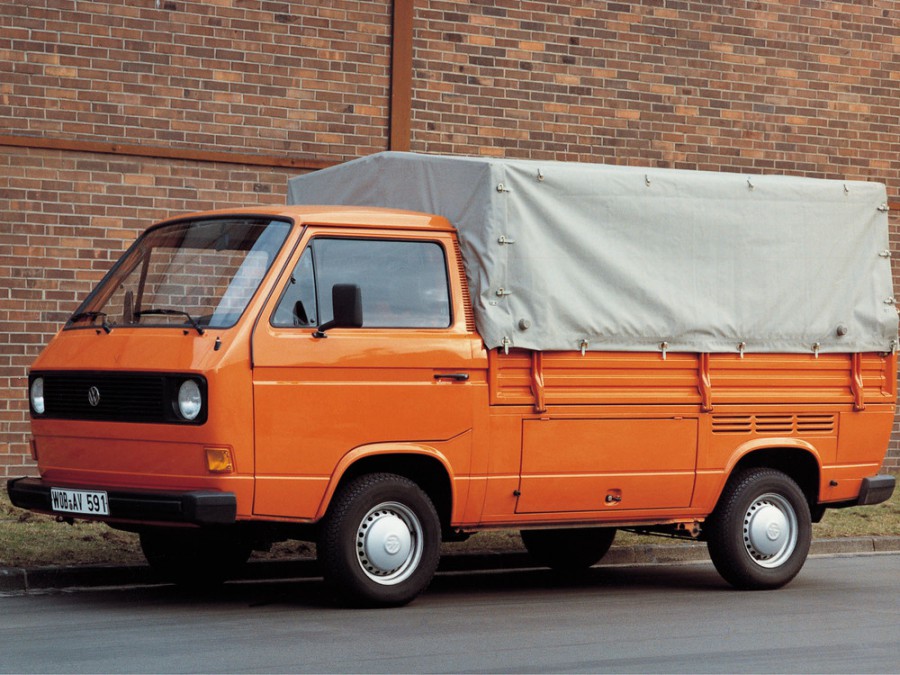 Volkswagen Transporter Single Cab пикап, 1979–1982, T3, 1.6 MT (50 л.с.), характеристики