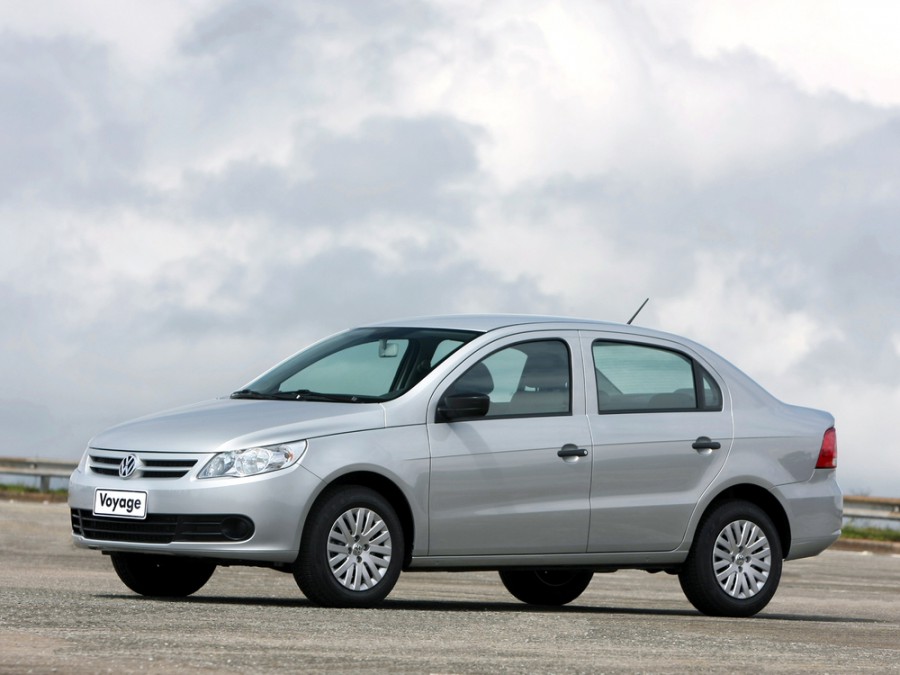Volkswagen Voyage седан, 2008–2012, 2 поколение, 1.0 MT (76 л.с.), характеристики