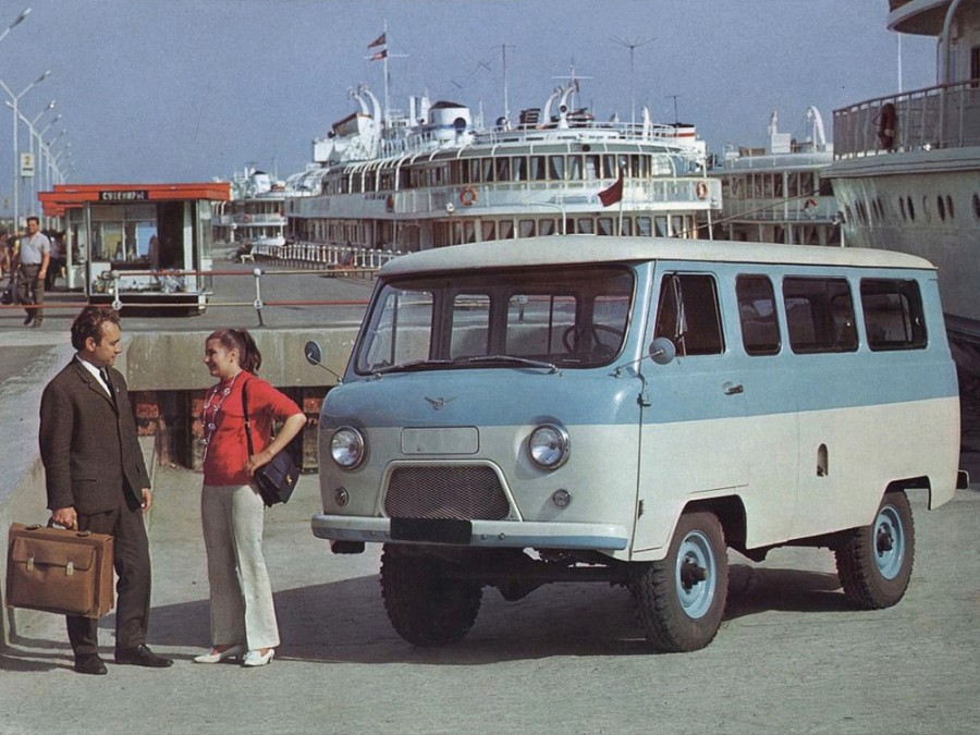 Уаз 452 452В микроавтобус 4-дв., 1965–1985, 1 поколение, 2.4 MT (72 л.с.), характеристики