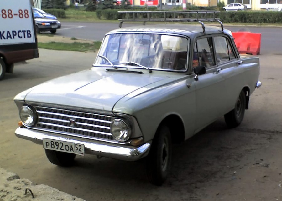 Москвич 408 седан, 1964–1975, 1 поколение, 1.4 MT (50 л.с.), характеристики