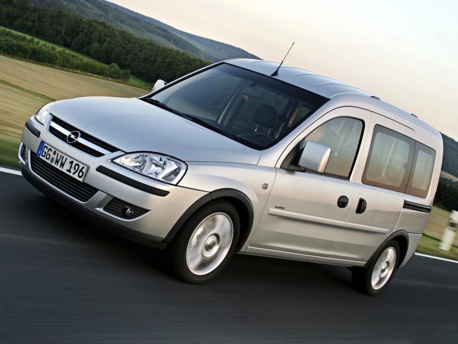 Opel Combo Tour минивэн 5-дв., 2005–2011, C [рестайлинг], 1.4 MT (90 л.с.), характеристики