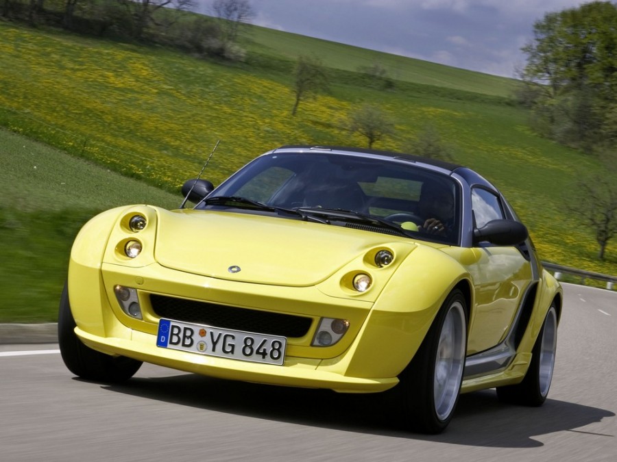 Smart Roadster Brabus тарга 2-дв., 2003–2006, 1 поколение - отзывы, фото и характеристики на Car.ru