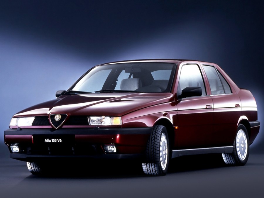 Alfa Romeo 155 седан, 1995–1997, 167 [рестайлинг], 2.5 MT (165 л.с.), характеристики