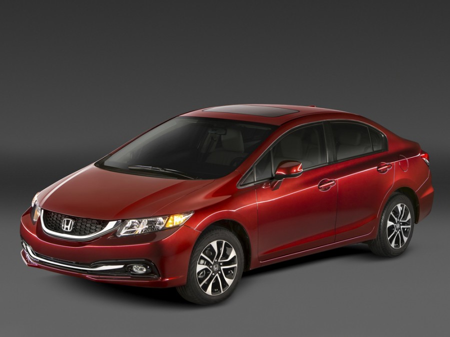 Honda Civic US-spec седан 4-дв., 2013–2016, 9 поколение [рестайлинг], 1.8 AT (142 л.с.), характеристики