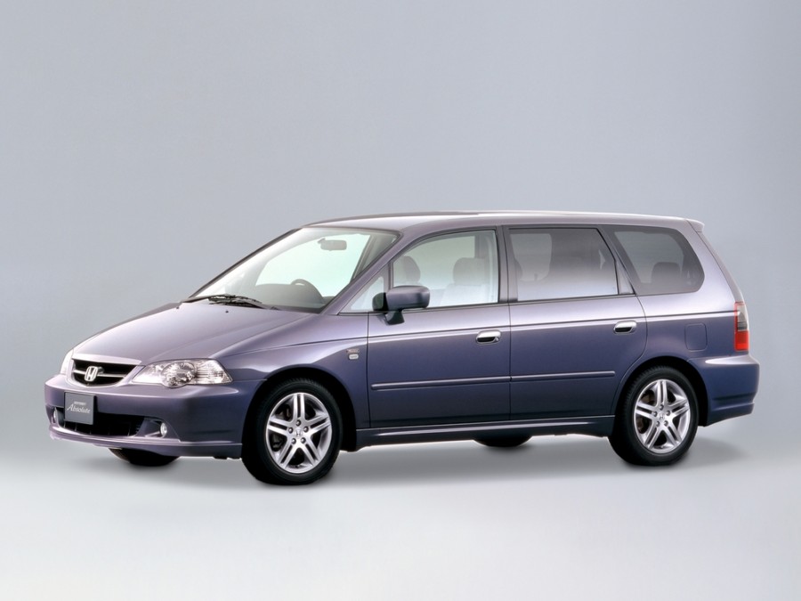 Honda Odyssey Absolute минивэн 5-дв., 2001–2004, 2 поколение [рестайлинг], 3.0 AT (210 л.с.), характеристики