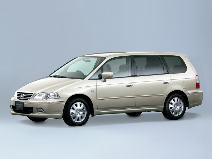 Honda Odyssey Prestige минивэн 5-дв., 2001–2004, 2 поколение [рестайлинг], 3.0 AT 4WD (210 л.с.), характеристики
