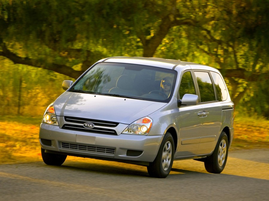 Kia Sedona SWB минивэн 5-дв., 2006–2010, 2 поколение - отзывы, фото и характеристики на Car.ru