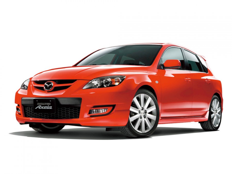 Mazda Axela Mazdaspeed хетчбэк 5-дв., 2003–2009, 1 поколение, 2.3 T MT (264 л.с.), характеристики