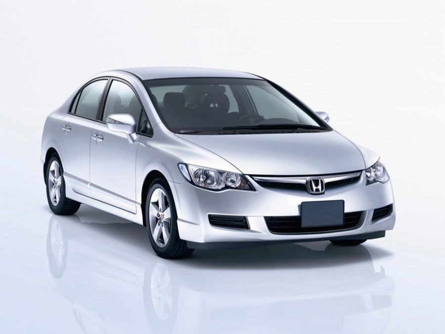 Honda Civic седан 4-дв., 2005–2008, 8 поколение, 1.8 MT (140 л.с.), Elegance, характеристики