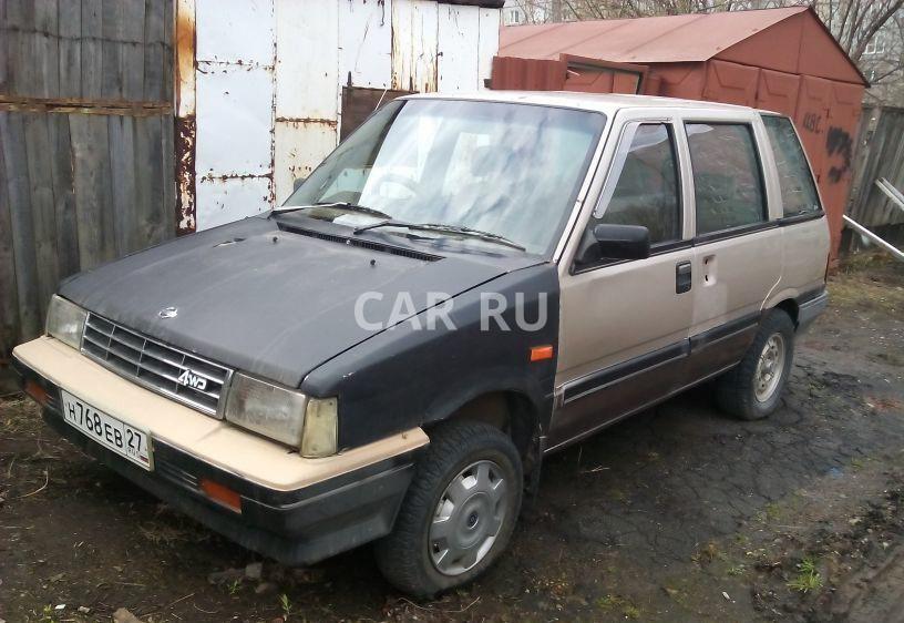 nissan prairie 88 года фото задней подвески