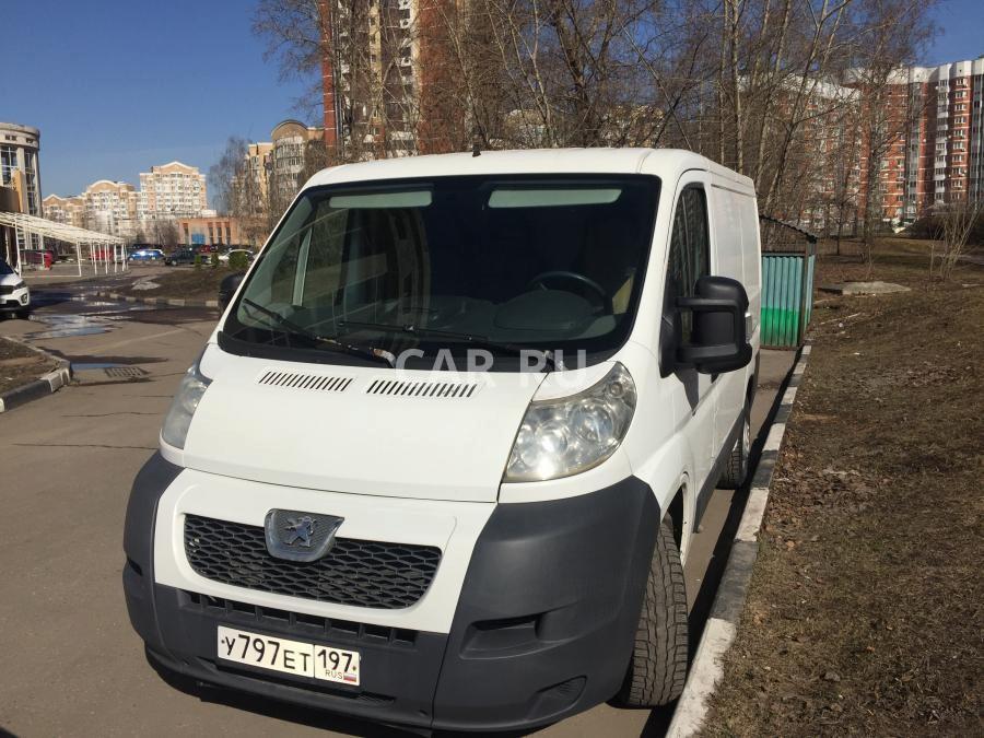 работа на личном авто peugeot boxer