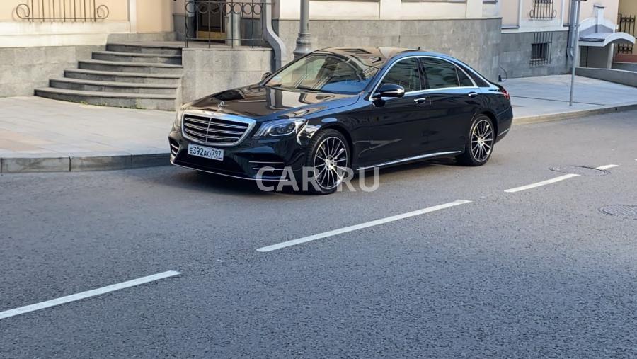 Mercedes S-Class, Москва