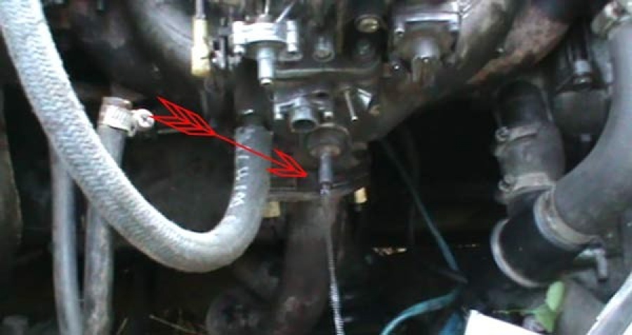 Заливка и проверка охлаждающей жидкости в двигателе