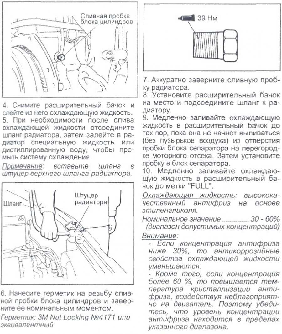 Антифриз hyundai оригинал